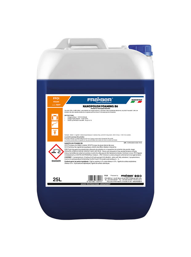 Polish | portique | nanopolish foaming b6 | 25 kg Polish | portique | nanopolish foaming b6 | 25 kg