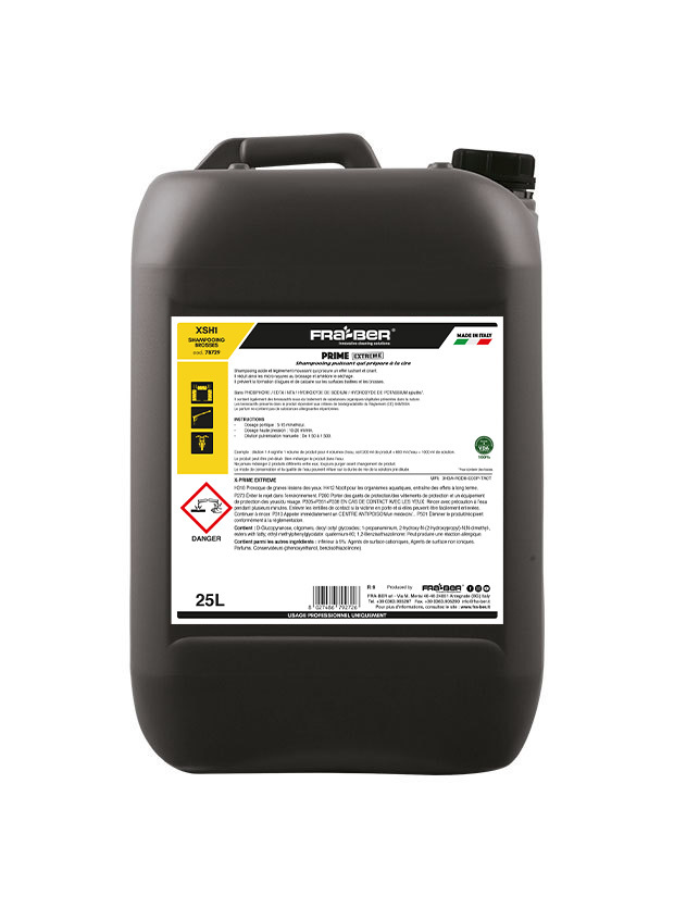 Shampooing | portique | x-prime | 25 kg Shampooing | portique | x-prime | 25 kg
