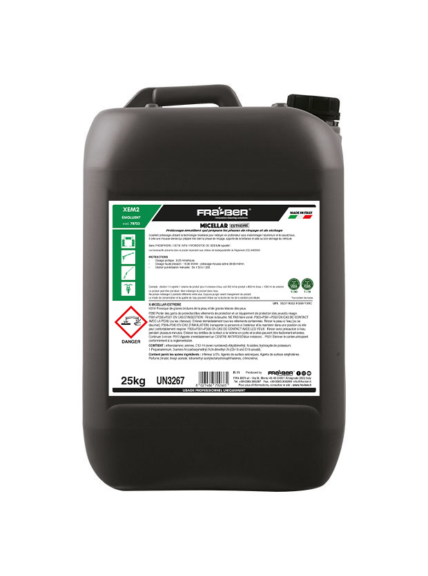 Prélavage et anti-moustique | x-micellar | 25 kg Prélavage et anti-moustique | x-micellar | 25 kg