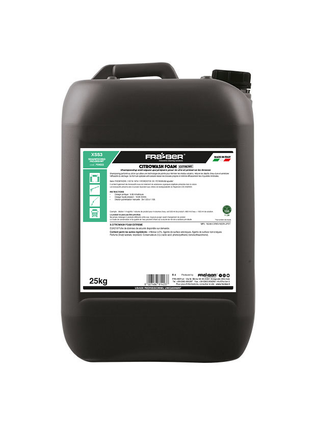 Shampooing anti-algues | portique | x-citrowash | 25 kg Shampooing anti-algues | portique | x-citrowash | 25 kg