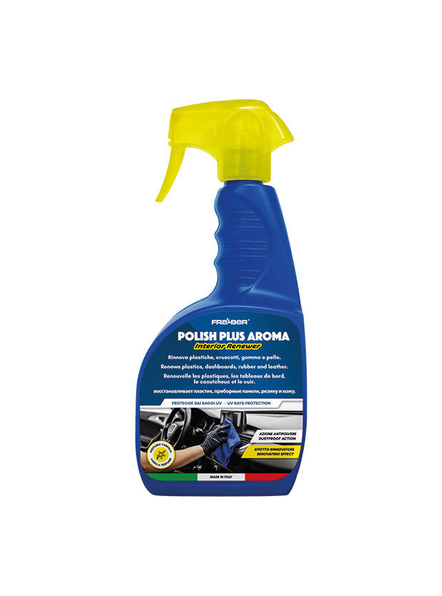 Renov plastique cuire et caoutchouc | polish plus aroma | 750ml (x6) Renov plastique cuire et caoutchouc | polish plus aroma | 750ml (x6)